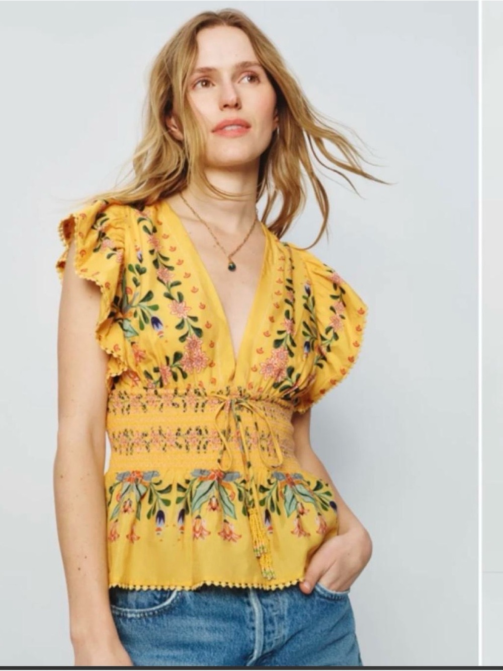 FARM Rio Delicate Flowers top XL